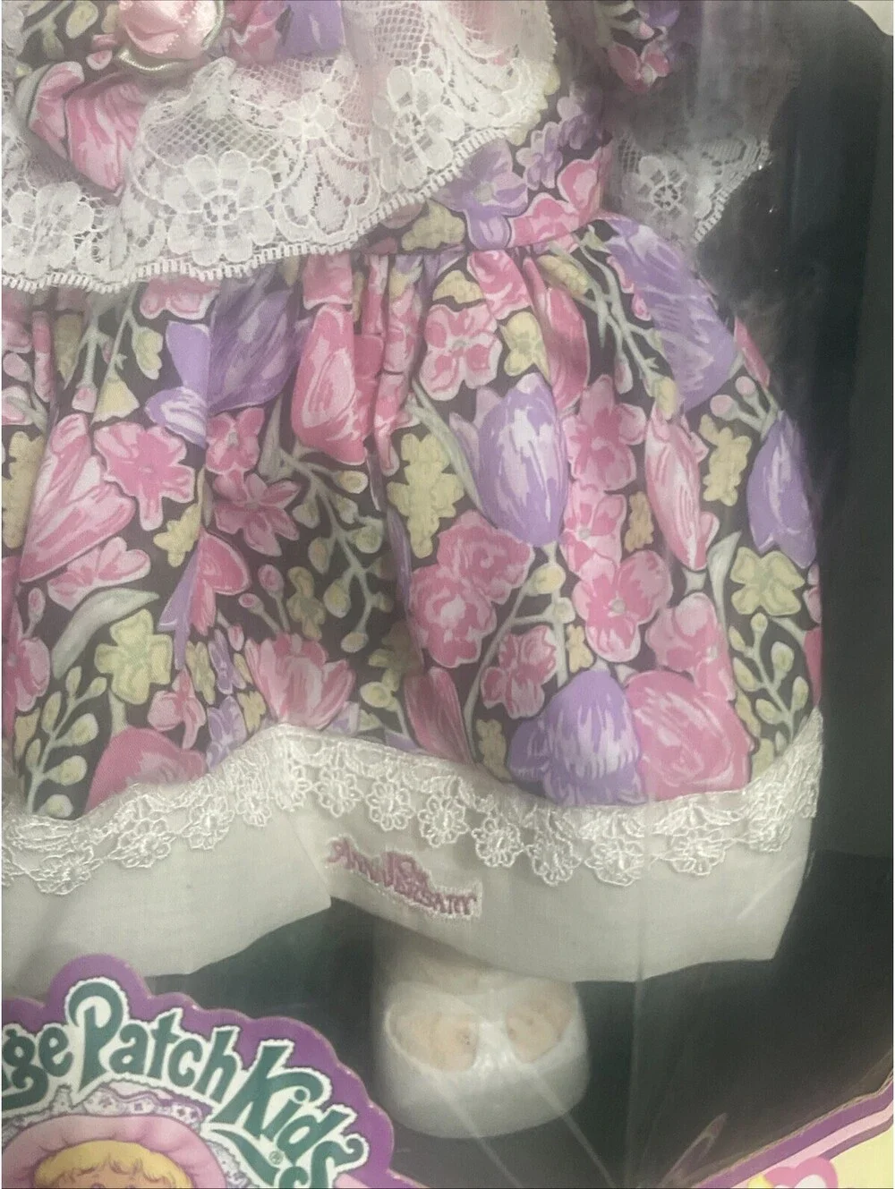 CABBAGE PATCH KIDS DOLL ZORA MAE 10TH ANNIV 1992 HASBRO 31960 SOFT FACE BODY.
